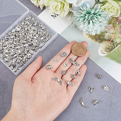 100шт 10 стиля бусины из сплава в тибетском стиле&nbsp;FIND-AR0004-16