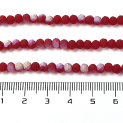 Прозрачные стеклянные бусины&nbsp;LS-EGLA-A034-T4mm-MB07