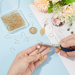 200 шт. крючки для сережек из нержавеющей стали 304&nbsp;STAS-UN0058-59G