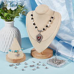 100 шт. 10 стиля тибетского стиля сплава подвески звенья&nbsp;TIBE-SC0002-19