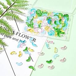 Прозрачные стеклянные бусины&nbsp;GLAA-FS0002-54A