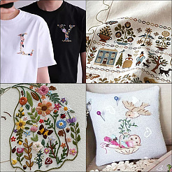 10 шт. нитки швейные полиэстеровые 10-х цветов&nbsp;SENE-CY0001-05B