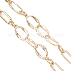 Цепочка из латунных скрепок&nbsp;AJEW-JB01543