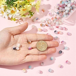 200 г стеклянных бусин с эффектом кракле&nbsp;DGLA-YW0001-56A