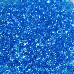 Стеклянные бусины прозрачных цветов&nbsp;SEED-P006-02A-08