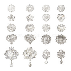 10 шт. набор из 10 брошей в виде цветка&nbsp;JEWB-BY0001-04