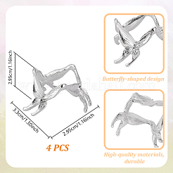Держатели хрустальных шаров из сплава&nbsp;ODIS-WH0007-59B-P