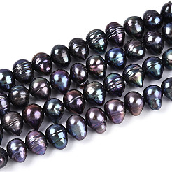 Нити из натурального культивированного пресноводного жемчуга&nbsp;LS-PEAR-N013-06W