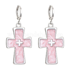 Серьги-кольца из сплава с эмалью&nbsp;FS-WGBA760-03