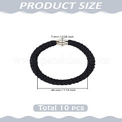 10 шт. аксессуары для волос из полиэфирной резины&nbsp;OHAR-LP0004-34