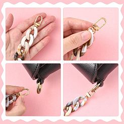 Акриловые звенья цепи удлинители сумок&nbsp;HJEW-FS00058-03