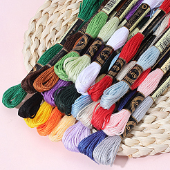 6-слойная полиэфирная нить для вышивания&nbsp;OCOR-CY0002-54B