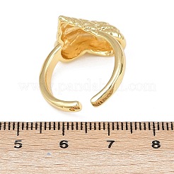 Латунные манжеты с океанской тематикой&nbsp;RJEW-C135-01G-04