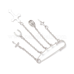 3 шт. брошь-подвеска из сплава&nbsp;JEWB-BR00196