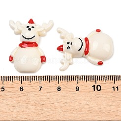 Кабошоны из непрозрачной рождественской смолы&nbsp;RESI-XCP0002-66D