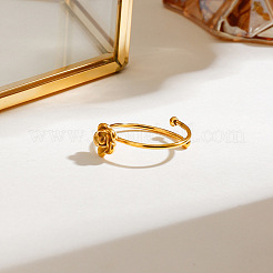 Регулируемые открытые манжеты из нержавеющей стали 304 для женщин&nbsp;YV9838