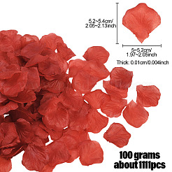 100 г атласных искусственных лепестков роз&nbsp;DIY-SP0005-68A