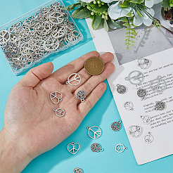 150шт 5 стиля подвески из сплава в тибетском стиле&nbsp;FIND-FH0009-69