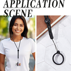 Набор для самостоятельного изготовления шнурка для ожерелья с защитой от потери&nbsp;DIY-GF0008-80