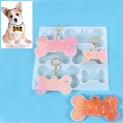 Кулон в форме кости силиконовые Молды SIMO-PW0001-327