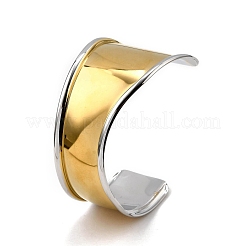 Браслеты-манжеты из нержавеющей стали 304&nbsp;BJEW-Z127-01GP