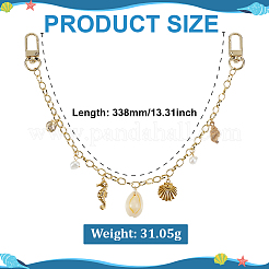 Декоративные цепочки из сплава и нержавеющей стали 304&nbsp;HJEW-ME00053