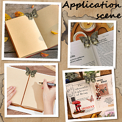 Сплав цинка закладки&nbsp;AJEW-WH20006-176A