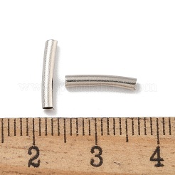 Латунные трубки изогнутой бисера&nbsp;KK-B120-04G-P