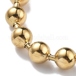 Ожерелья из шариковой цепи из нержавеющей стали 304&nbsp;CHS-F009-01H-45cm-G-02