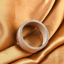 201 перстень из нержавеющей стали&nbsp;RJEW-H242-01E