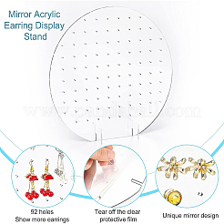 Акриловые стойки для ожерелий&nbsp;NDIS-WH0001-06