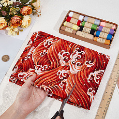 Хлопчатобумажная ткань в японском стиле&nbsp;DIY-WH0589-004B-04