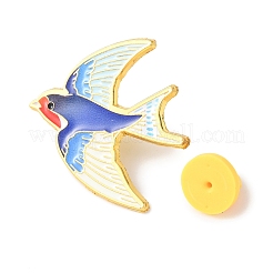 Эмалевые значки в виде золотой птицы&nbsp;JEWB-K031-01A-G