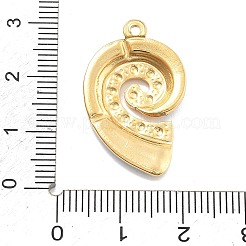 Подвески из полимерной глины и нержавеющей стали 304 со стразами&nbsp;RESI-R155-012G-06