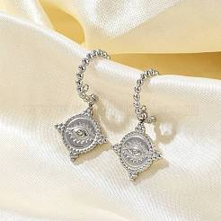 Серьги-гвоздики из нержавеющей стали 304&nbsp;EJEW-F354-03P