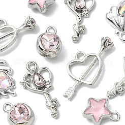 Сплав с подвесками из горного хрусталя&nbsp;FIND-YW0006-41