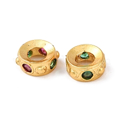 Латунные микро проложить Цирконий Европейский бисером&nbsp;KK-A254-29G