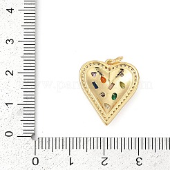 Латунные микро проложить кубического циркония подвески&nbsp;KK-U058-28G