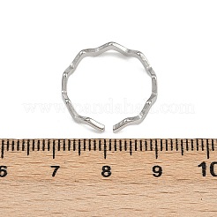 Кольца-манжеты из нержавеющей стали 304 для женщин&nbsp;LS-RJEW-K303-08P