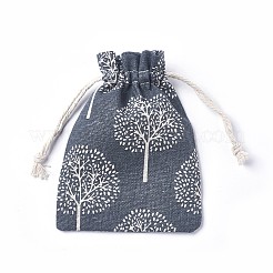 Сумочки для упаковки в ткани&nbsp;LS-ABAG-WH0015-01