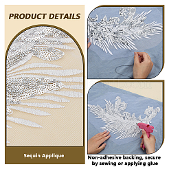 4 шт. 4 стиля полиэстеровые блестящие нитки для вышивки&nbsp;PATC-FG0003-40B