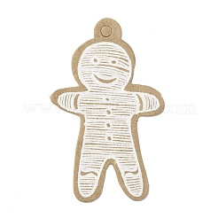 Рождественская тема крафт-бумага подарочные теги CDIS-L008-A06