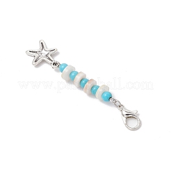 Подвесные украшения из сплава в тибетском стиле в стиле океана&nbsp;HJEW-JM03376