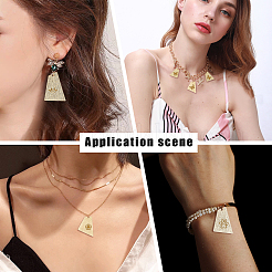 10шт латунные подвески&nbsp;KK-FH0002-59