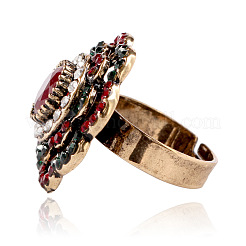 Цветочные кольца в стиле бохо из цинкового сплава&nbsp;FS-WGD226E-01