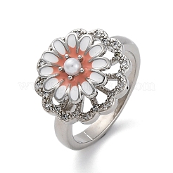 Dasiy вращающиеся открытые манжетные кольца для женщин&nbsp;LS-RJEW-C118-06P