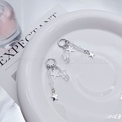 Серьги-кольца из сплава стекла&nbsp;FS-WG6098F-01