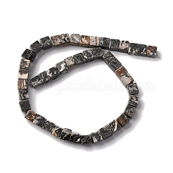 Натуральная карта каменные бусы пряди&nbsp;X-G-T139-8x8-45A