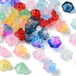 10 цвет колпачков из стеклянных бусин&nbsp;GLAA-YW0003-75