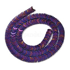 Гальванизировать немагнитных синтетический гематит нитей бисера&nbsp;G-F300-19-04